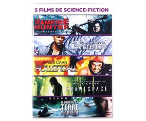 5 films de Science Fiction : Abraham Lincoln, Vampire Hunter + I, Robot + Rollerball + Crawlspace + Le jour où la terre s'arreta [Pack]