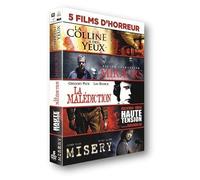 5 films d'horreur – La Colline à des Yeux, Mirrors, La Malédiction, Haute Tension, Misery – DVD