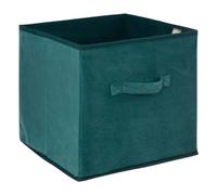 Boite de rangement 31x31 cm - Velours Bleu Bleu G