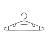 Lot de 10 cintres - 40 x 0,8 x 18 cm - Plastique