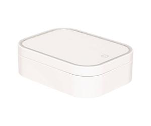 5 five simply smart 5Five - Boîte de Rangement Lumineuse Blanche - 19,8x15x6cm - Organisateur Maison, Boîte de Rangement