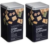 5 five simply smart 5five - boîtes relief aides culinaire black edition noir (Lot de 2)