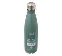 5 five simply smart 5five - bouteille isotherme 0,5l en inox