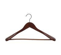 5 five simply smart 5five - Cintre pour Veste en Bois Foncé - 45 cm, Épaules Larges - pour Penderie, Dressing
