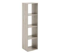 5 five simply smart 5Five Etagère 4 Cases Haut Mix Gris