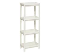 5 five simply smart 5five - étagère 4 Niveaux en Plastique Blanc