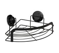 5 five simply smart 5Five - Etagère de Douche Noire en Acier - 27x20x11,5cm - Rangement, Organisation Salle de Bain