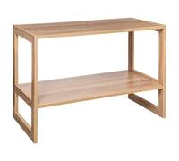 5 five simply smart 5five - Étagère Empilable Mix N Modul Effet Bois Naturel, 2 Niveaux, 69 x 33,5 x 51 cm - pour Salon, Chambre, Bureau