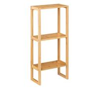 5 five simply smart 5five - Étagère Haute Modulable Lab'N Modul - Bambou - H 84 x L 35 x P 20 cm, 2 Niveaux - pour Salle de Bain, Cuisine, Entrée