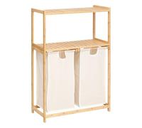 5five Étagère Tidy Box avec 2 sacs à linge en bambou 72x33 cm Marron