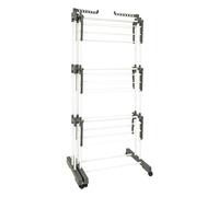 5 five simply smart 5Five - Etendoir à Linge Extensible et Modulable Sinai - Séchoir 26m, 6 Roues Pivotantes, Pliable - Capacité 25kg