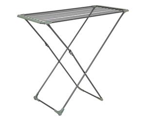 5 five simply smart 5five - Étendoir à Linge Pont Extensible Mojave - 20 Mètres en Acier - Séchoir Pliable à Roues - pour Intérieur, Buanderie