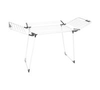 5 five simply smart 5Five - Etendoir Sinai Blanc - 25m - 60x11x98cm - Séchoir à Linges, Accessoire Buanderie, Salle de Bain, Maison, Utilisation Quotidienne