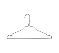 5 five simply smart 5five - Lot de 25 Cintres en Métal L 40 cm, Gain de Place - pour Penderie, Dressing, Armoire