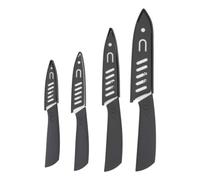 FIVE Simply Smart - Lot de 4 Couteaux en Céramique Zirco 33cm Gris Gris