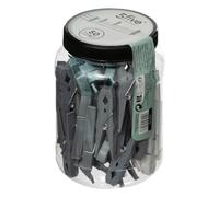 5five - lot de 50 pinces à linge en plastique