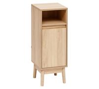5 five simply smart 5Five - Meuble Bas de Salle de Bain ABANA Beige en Panneau de Fibres de Bois - 30x30x80cm - Rangement, Organisation Salle de Bain