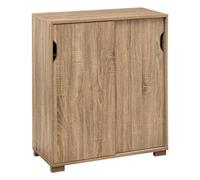 5 five simply smart 5five - meuble range-chaussures x16 effet chêne naturel