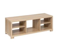 5five Meuble TV Bivoak 120x42,5 cm effet bois 5 cases Beige G