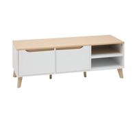 5 five simply smart 5five - Meuble TV luma rectangulaire 40x120cm Blanc