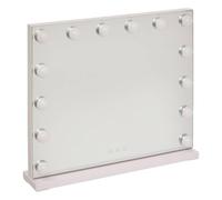 5 five simply smart 5Five - Miroir Lumineux Blanc - 50x10x42,5cm - Miroir Décoratif, Accessoire Salle de Bain ou Chambre, Design Élégant
