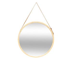 5 five simply smart 5five - Miroir Mural Rond avec lanière en Cuir d50cm