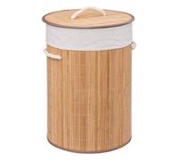 5 five simply smart 5five - Panier à Linge Rond Bambou 48l