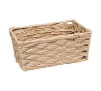 5 five simply smart 5five - panier tresseeffet bois naturel 3l