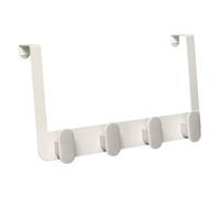 5 five simply smart 5Five - Patère de Porte LINY Beige en Métal - 4 Têtes - 35x8x20cm - Crochets, Accessoire Maison, Utilisation Quotidienne