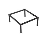 5 five simply smart 5five - Pieds pour Étagère en Métal Noir - L.34 x l.29 x H.15 cm - Support pour Mobilier Mix'n 'Modul