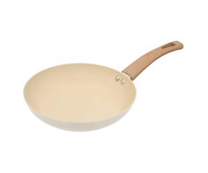5 five simply smart 5five - poêle harmony d24cm en aluminium forgé beige