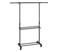 5 five simply smart 5five - portant à vêtements avec étendoir à roulettes