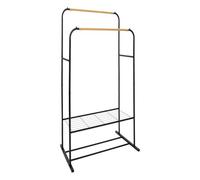 5 five simply smart 5five - portant à vêtements double artemis noir