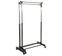 5 five simply smart Double portant à vêtements extensible