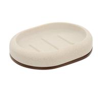 5 five simply smart 5five - Porte-Savon argileo Ovale 10x13cm Beige