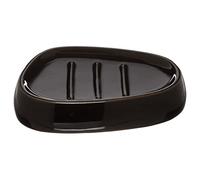 FIVE Simply Smart - Porte Savon "Galet" 12cm Noir Noir G