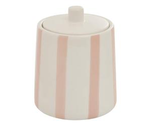 5 five simply smart 5five - Pot à Cotons strio 10,2 x 12,8 cm Rose