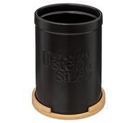 5 five simply smart 5five - Pot à ustensiles Couvercle Bambou naturéo en céramique Noir