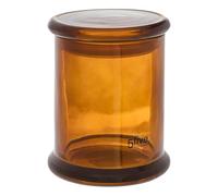 5 five simply smart 5five - Pot Rangement à Cotons Verre teinté Marron