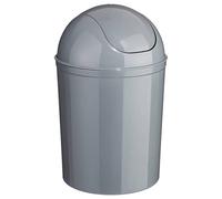 5five Poubelle de salle de bain Essential 7 L Gris