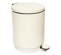 Paris Prix – Poubelle de salle de bain Onyx – 5 L – Beige lin