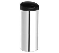 5 five simply smart 5five - poubelle ronde automatique 57l sensor en inox