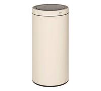 5five - poubelle automatique delta en métal beige 40l