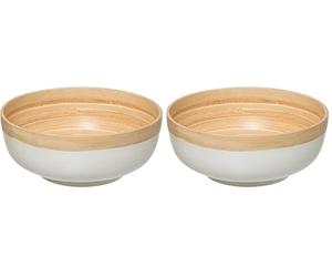 5 five simply smart 5five - saladier d20cm modern color blanc (Lot de 2)