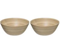 5 five simply smart 5five - saladier d25cm bambou (Lot de 2)