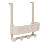 5 five simply smart 5Five - Serviteur de Douche EASYBATH Beige - 30x11,5x33,8cm - Rangement Salle de Bain, Organisateur Douche, Accessoire de Bain Pratique