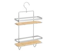 5 five simply smart 5Five - Serviteur de Douche VENTERRA Argent - 25x10,5x36,5cm - Rangement Salle de Bain, Organisateur Douche, Accessoire de Bain Pratique