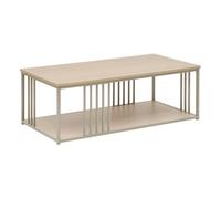 5 five simply smart 5five - Table basse Duna rectangulaire 50 x 100 cm beige