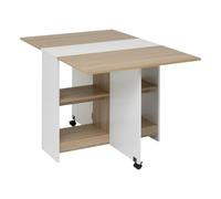 5 five simply smart 5five - Table Pliante 4 Places Eat up Blanc et Bois