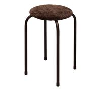 5 five simply smart 5five - Tabouret empil Velvet Marron